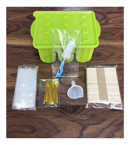 Molde Para Paletas Heladas, Cubitos De Hielo Reutilizables
