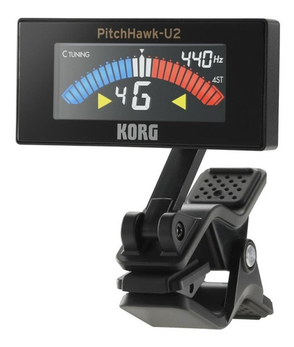Imagen 3 de 8 de Korg Pitchhawk Aw-3u Afinador Ukelele Tipo Pinza