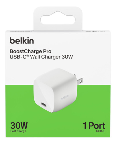 Cargador De Pared Boost Usb C Belkin