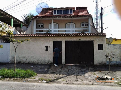 Imagem 16 de 19 de Imóvel - Casa Com 3 Dormitórios + Kitinetes À Venda, 128 M² Por R$ 500.000 - Curicica. - Ca0140