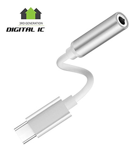 Vimvip Adaptador Usb Ctipo C A Conector Jack De Audio De 013