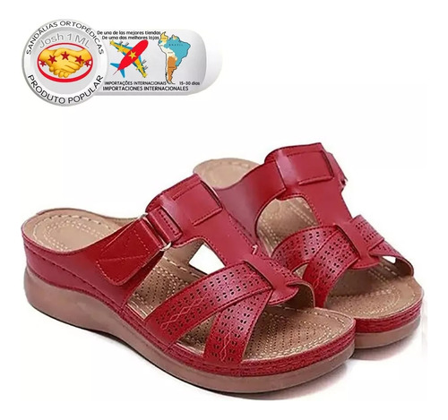 Zapatos Sandals Car Line Mom Para Mujer, Talla Grande