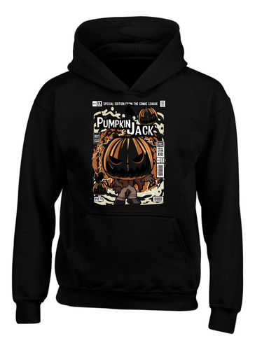 Buzo Capota Pumpkin Jack Terror Versión Comic Saco Hoodie