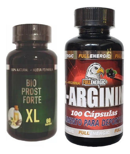 Bioprost Xl 60cap L-arginina100cap Virilida Pack 2 Agrand Pn