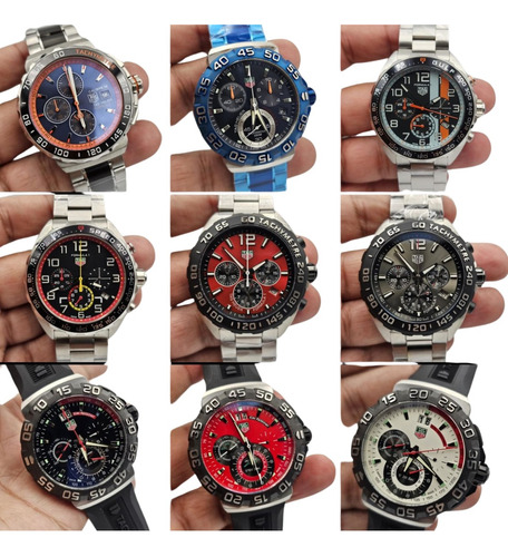 Reloj Heuer Formula 1 Varios Colores Modelos Cronometro Tag (Reacondicionado)