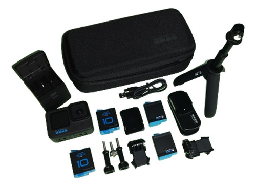 Cámara Gopro Hero10 5.3k Combo Batería + Accesorios 1 Uso