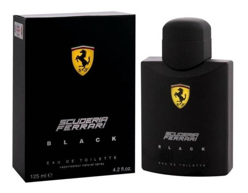 Perfume Ferrari Scuderia Black 125ml Edt Caballero