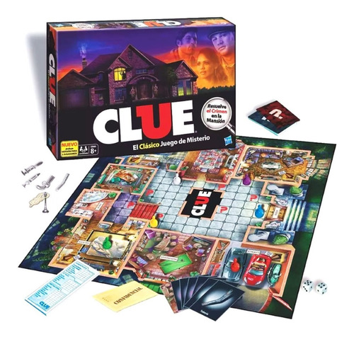 Juego De Mesa Clásico De Misterio Clue