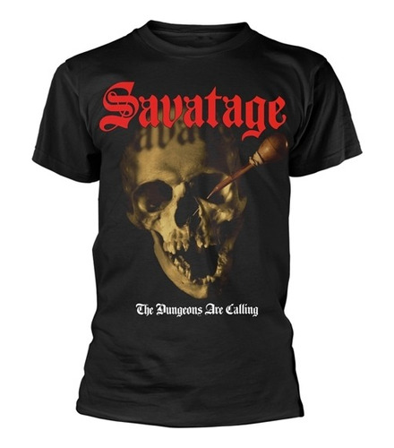 Savatage The Dungeons Are Calling T-shirt Official Merch 