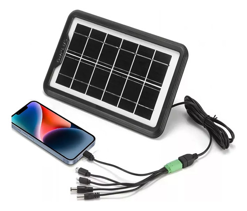 Panel Solar Cargador Portatil 3w Celular Usb