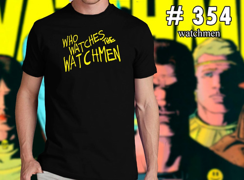 Imagen 3 de 8 de Remeras De Comics Watchmen Dc Comics