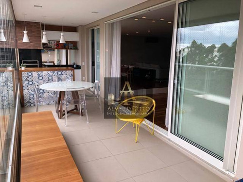 Imagem 5 de 21 de Excelente Apartamento Á Venda No Boulevard, Santana De Parnaíba. Com 3 Suítes, Gourmet E Lazer! - Ap3074