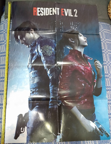 Revista Pôster Gamemaster Resident Evil 2 Detonado (Usado)