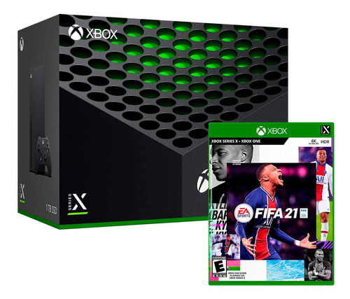 Nueva Consola Xbox Serie X Negro 1tb + Fifa 21