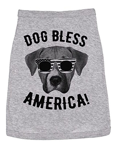 Camisa De Perro Perro Bendice La Camisa De America Divertid