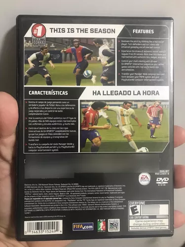 Usado: Jogo Fifa Soccer 12 PS2 - no Shoptime