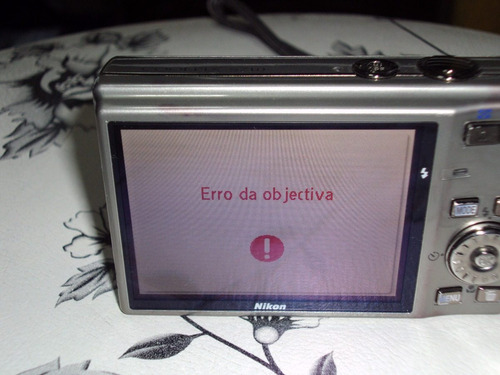 Câmera Digital Nikon Coolpix S710 Com Defeito Na Objetiva