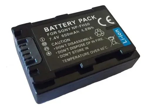 Bateria Np-fh50 Para Sony Dcr Sx41 Sx50 Sx60 Hx100 Hx200v