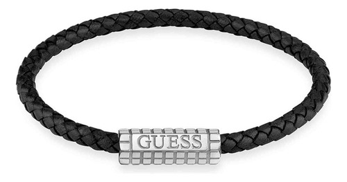  Pulsera Guess Jumb02141jwstbks De Acero Quirúrgico Color Negro Tamaño Unitalla Para Adultos 21cm De Largo / 10  De Diámetro