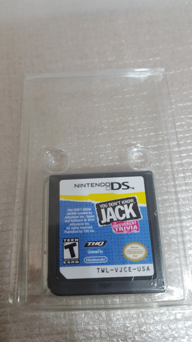 Juego Nintendo Ds You Don´t Know Jack Original Fisico