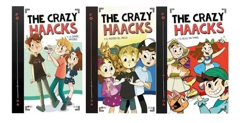 Pack The Crazy Haacks (3 Libros): Cámara, Anillo Y Reloj