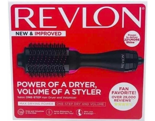 Escova Alisadora Revlon One-step Hair Dryer & Volumizer