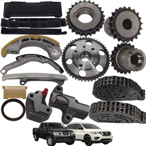 Kit Corrente Distribuição Nissan Frontier Yd25 2.5 16v 08/12