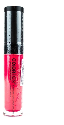 Brillo Labial Indeleble Marca Colorton Tono Poppy