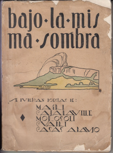 1925 Tapa Modernista Minas Morosoli Y Otros Uruguay Raro