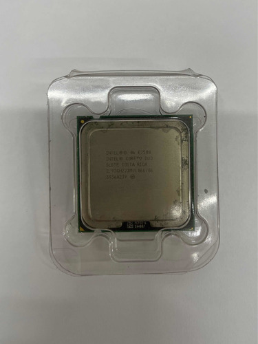 Imagem 1 de 2 de Processador Intel Core 2 Duo E7500 2.93ghz Cachê 3mb 1066fsb