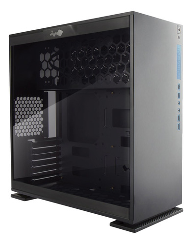 Cubierta Para Compu Media Torre In Win Atx Negra