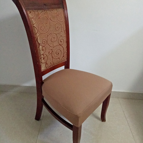 Imagen 2 de 5 de 6xstretch Funda De Asiento Para Silla De Comedor Para Bodas