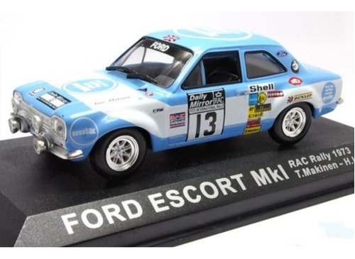 Ford Escord Mki Antiguo Coleccion 1/43 Rally Rac Makinen