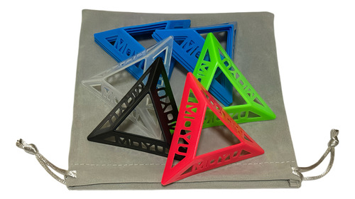 Bases Para Cubo Moyu 10 Piezasbolsa De Tela