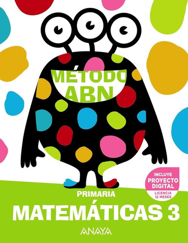 Libro Matematicas Abn 3. - Martinez Montero, Jaime