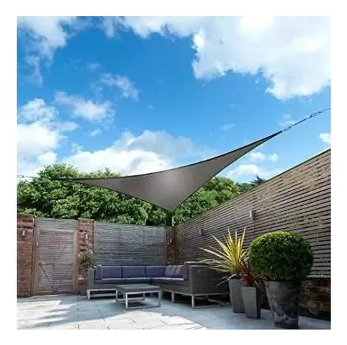 Toldo Vela Triangular 3x3x3 Mts Incluye Kit De Instalación