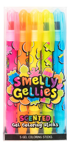 Oloroso Gellie Palito Gel Perfumado Para Colorear Lapiz 5