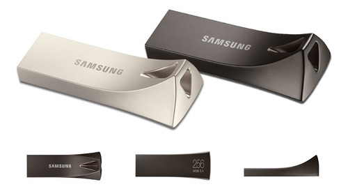 Usb 3.1 Flash Drive 32gb Samsung Bar Plus Metal Pendrive New