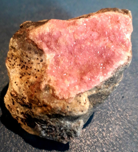 Mineral Cristal Cobaltocalcita Cobalto Calcita Rosa 5 X 3cm