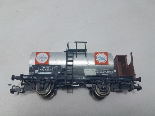 Imagen 2 de 10 de Nico Vagon Tanque Antiguo Essolub Standard Roco H0 (vmr 22)