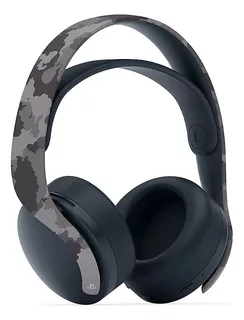 Headset Sem Fio Pulse 3d Sony Playstation 5 Gray Camouflage