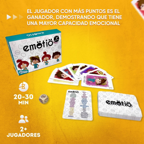 Emotio - Juego De Cartas Inteligencia Emocional En Español