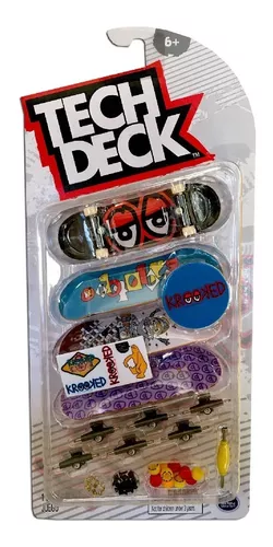 Skate De Dedo Profissional Tech Deck Krooked 2890p - Sunny