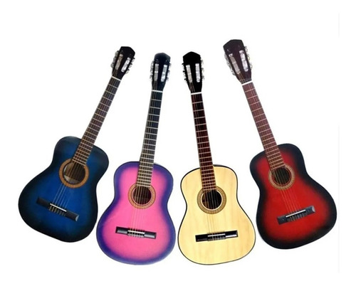 Guitarra Criolla Mini Para Niño Clásica Color Miel Estudio