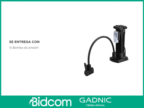 Bomba De Pie Gadnic 160 Psi Universal De Alta Presión