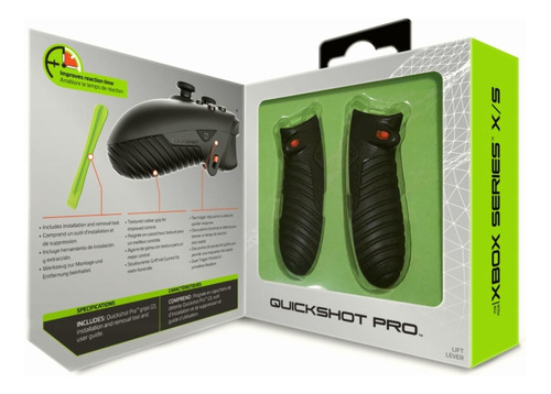 Bionik Quickshot Pro For Xbox Series X/s: Custom Grip And