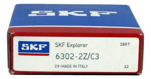 6302-2z/c3 Rolamento Skf