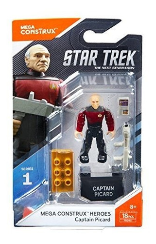 Mega Construx Heroes Series 1 Star Trek La Nueva Generacion 