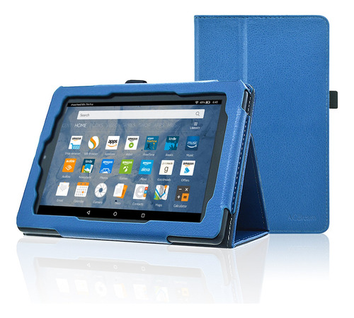 Funda Piel Sintetica Para Tablet Fire 7 7ª Generacion Solo