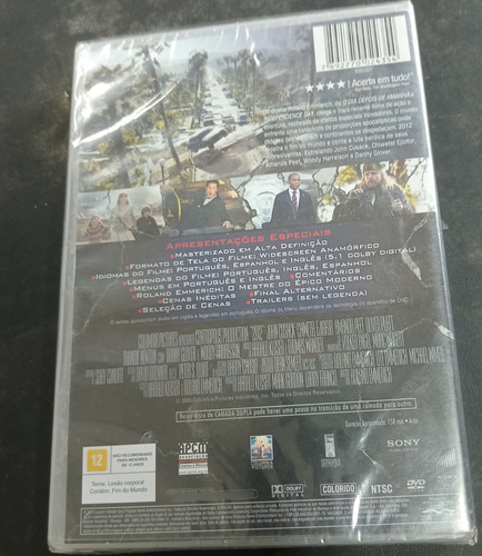 Dvd 2012 ( O Melhor Filme Sobre Catastrofe Ja Produzido )